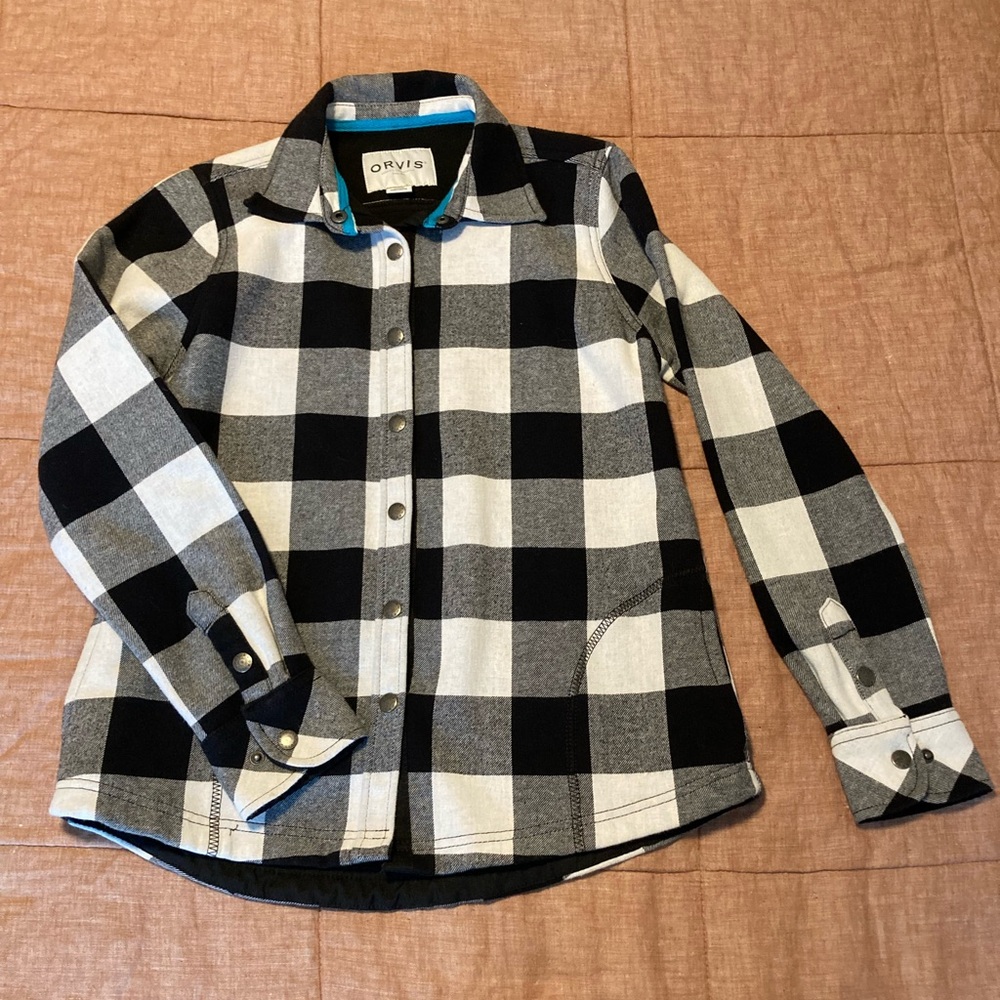 Orvis Checkered Shirt Jacket